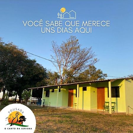Pousada O Canto Da Seriema Nobres Exterior photo